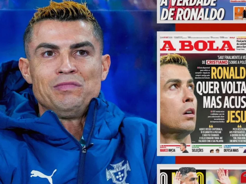 Ronaldo’s Row With Portugal Coach Jorge Jesus Dominates Iberian Headlines