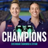 Dabrowski and Stefani Defend Wuhan Open Doubles Dominance with Third Straight Title