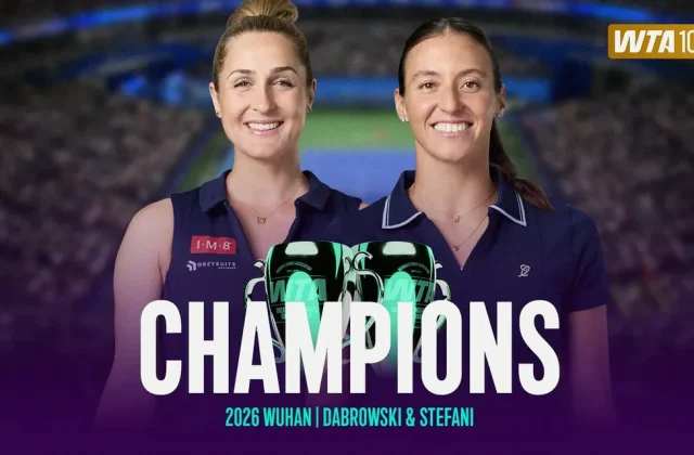 Dabrowski and Stefani Defend Wuhan Open Doubles Dominance with Third Straight Title