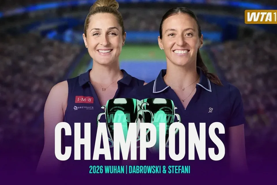 Dabrowski and Stefani Defend Wuhan Open Doubles Dominance with Third Straight Title