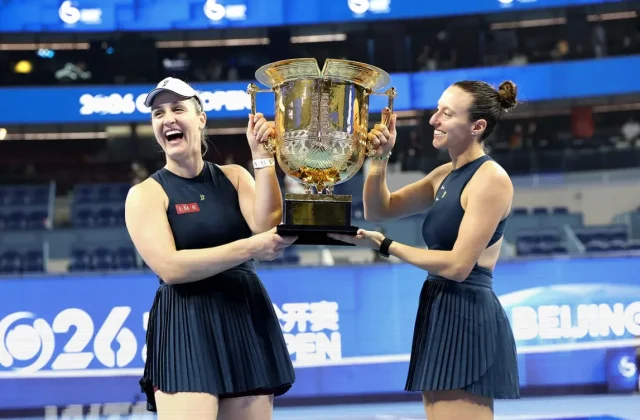Dabrowski and Stefani Rout Top Seeds to Claim China Open Doubles Title
