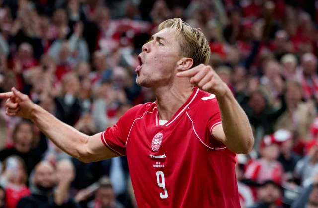 Rasmus Hojlund Explains Cristiano Ronaldo Tribute After Denmark Goal
