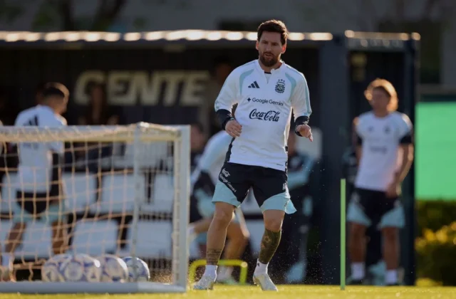 Messi Completes Final Argentina Training Before Benin Farewell