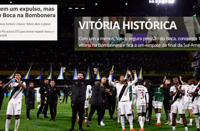 Vasco da Gama Take 1-0 Lead Over Boca in Sudamericana Semi-Final