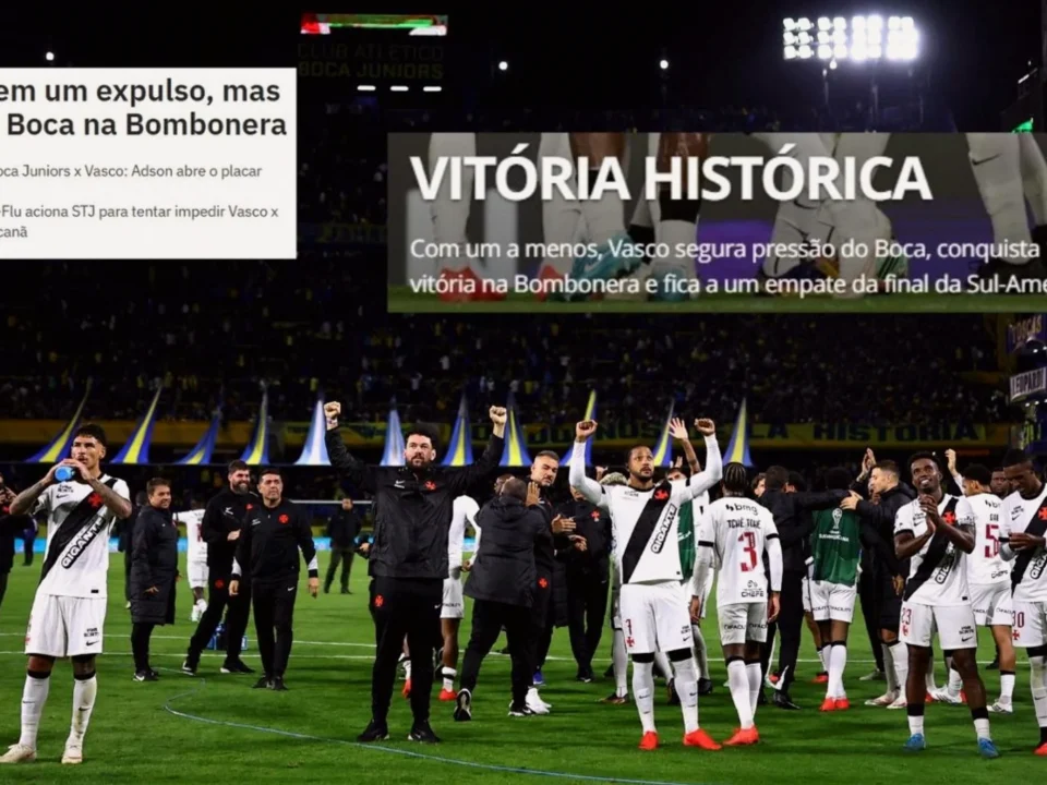 Vasco da Gama Take 1-0 Lead Over Boca in Sudamericana Semi-Final