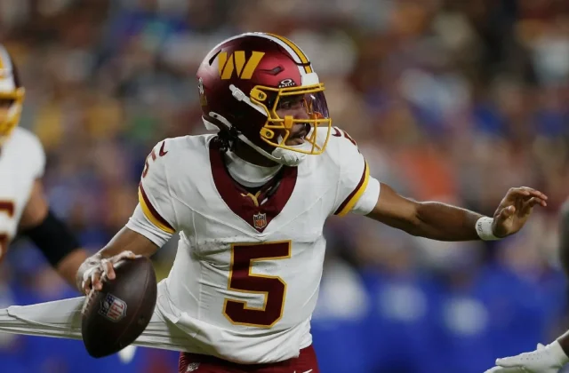 NFL Doctors Warn Jayden Daniels’ Left Elbow Remains Vulnerable