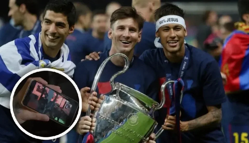 Neymar Documentary Reveals Messi and Suárez Celebrating Barcelona’s 2015 Treble