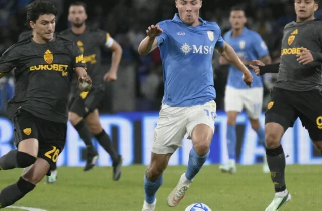 Roma Snatch 3-3 Draw at Napoli as Balerdi Cancels Out McTominay Double