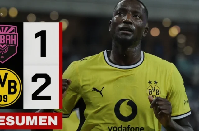 Dortmund Hold Off Sabah in Baku for Second Champions League Win