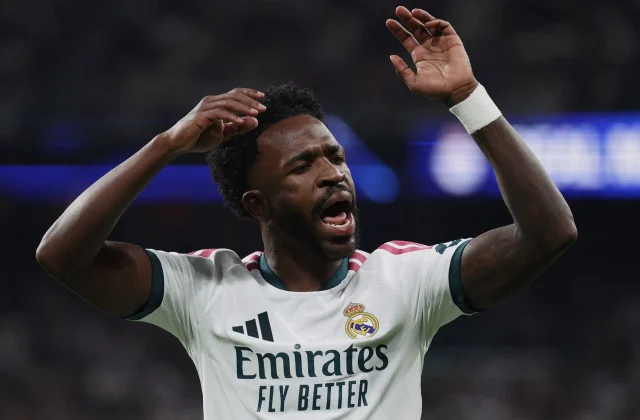 Vinicius Jr Banned After Villarreal Red Card, Set to Miss Barcelona Clasico
