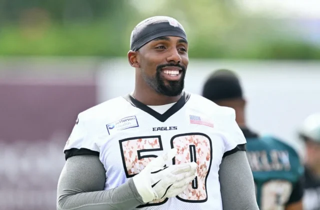 Eagles’ Jalyx Hunt Unlikely to Play Against Panthers
