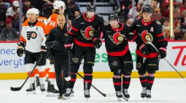 Senators’ William Eklund Faces Extended Absence With Ankle Injury