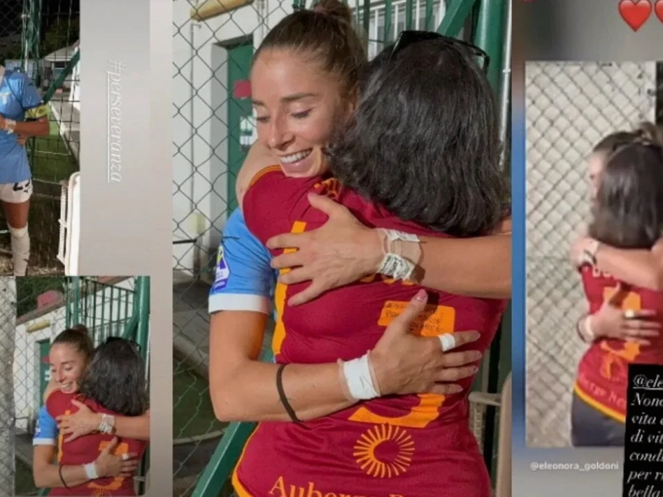 Eleonora Goldoni’s Touching Encounter with Roma Fans After Women’s Derby