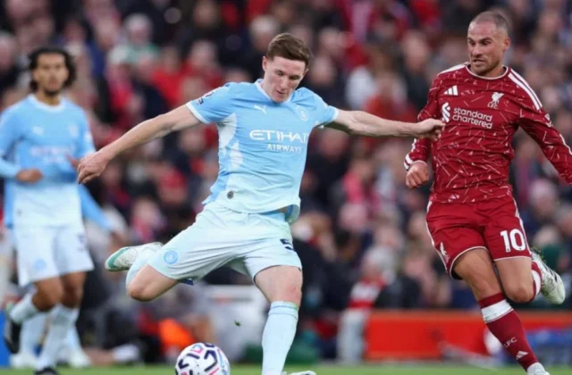 Elliot Anderson Shines as Manchester City Thrash Liverpool at Anfield