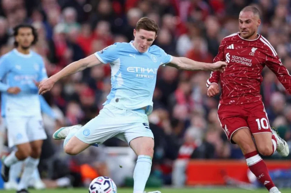 Elliot Anderson Shines as Manchester City Thrash Liverpool at Anfield