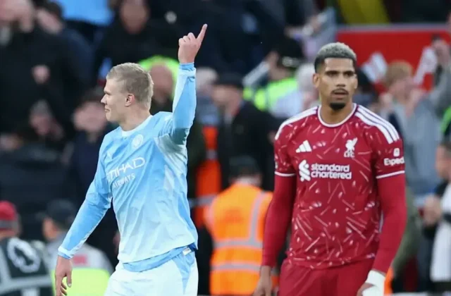 Haaland Hails Manchester City’s Statement 3-0 Win at Liverpool