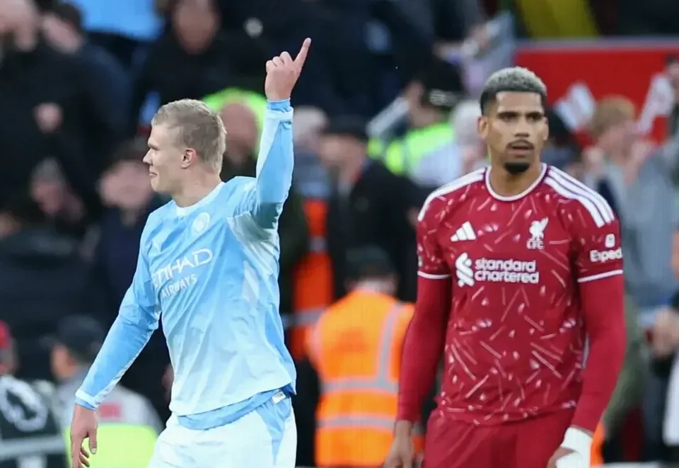 Haaland Hails Manchester City’s Statement 3-0 Win at Liverpool