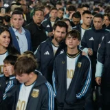 Messi’s Son Thiago in Tears During Argentina Farewell at Monumental