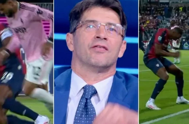 Yerry Mina’s Antics Frustrate Juventus in Cagliari Draw