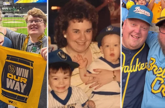 Brewers Fans Celebrate a Long-Awaited World Series Trip