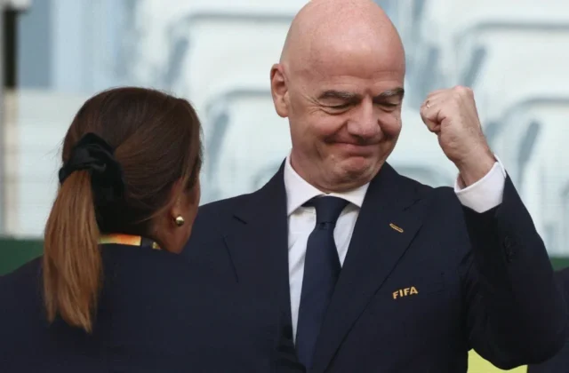 FIFA Welcomes The Times Apology Over Gianni Infantino Claims