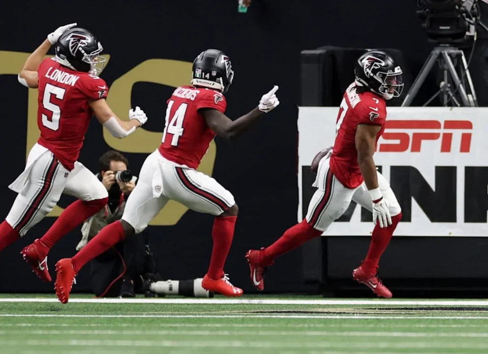 Bijan Robinson Powers Falcons Past Saints in Monday Night Rout