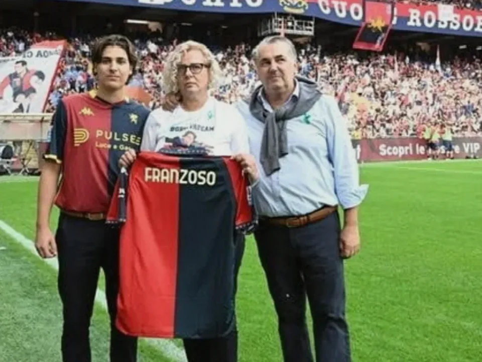 Genoa Honours Late Skier Matteo Franzoso Before Fiorentina Match