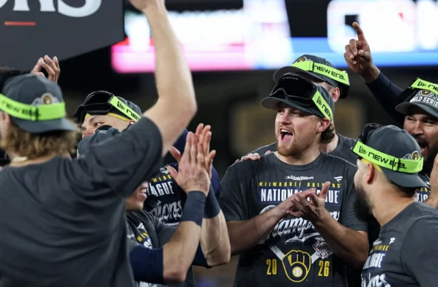 Brewers Sweep Dodgers to Reach Their Second World Series