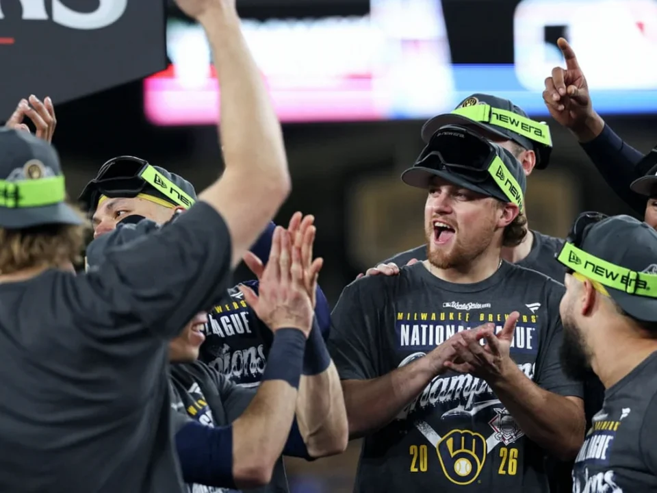 Brewers Sweep Dodgers to Reach Their Second World Series
