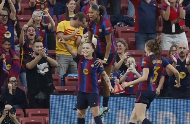 Claudia Pina Scores Four as Barcelona Thrash Real Madrid 7-0
