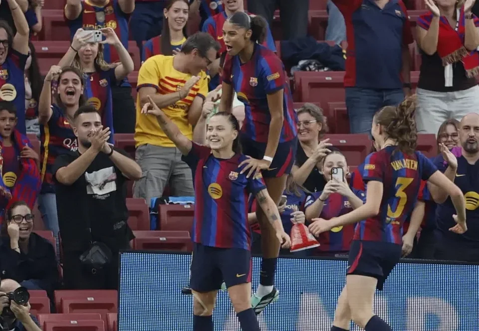 Claudia Pina Scores Four as Barcelona Thrash Real Madrid 7-0