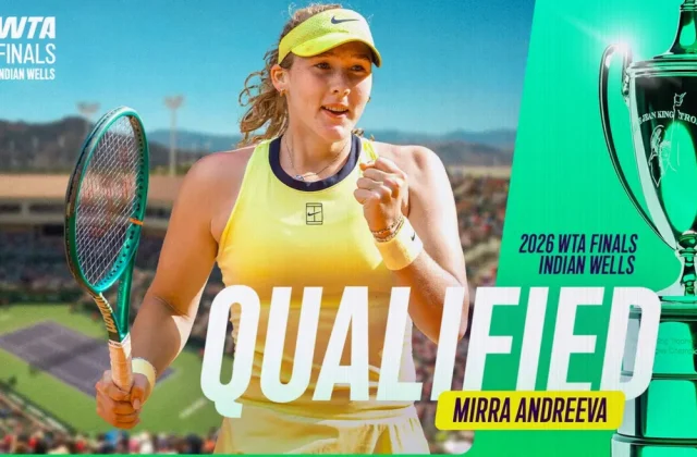 Andreeva and Noskova Secure Debut Spots at 2026 WTA Finals