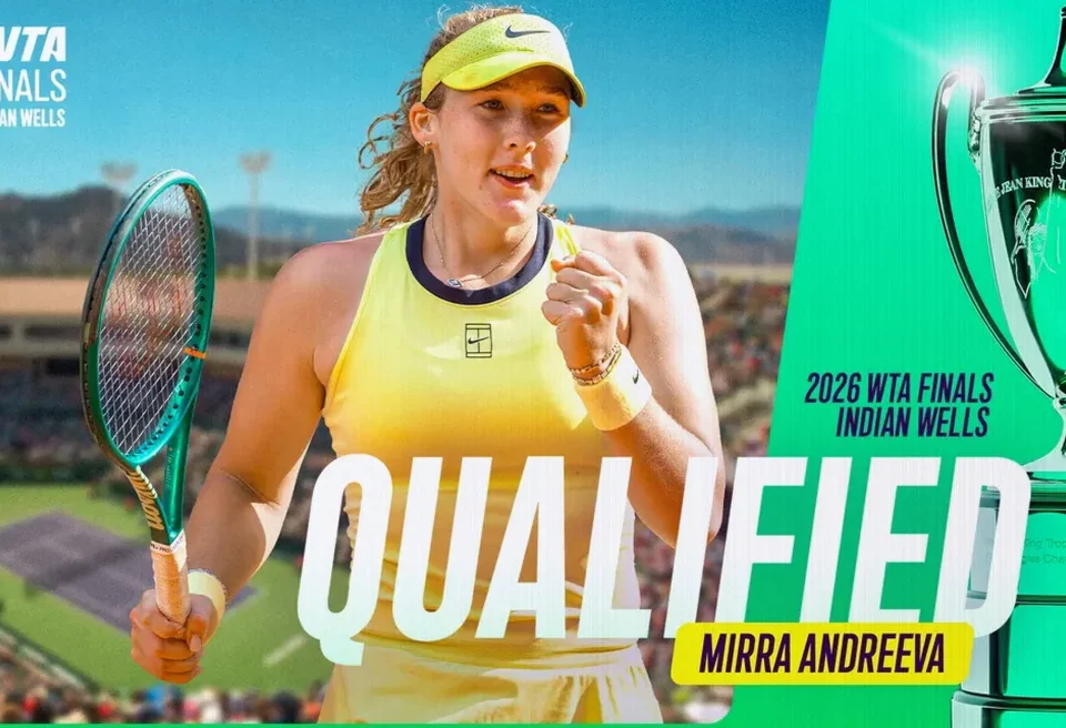 Andreeva and Noskova Secure Debut Spots at 2026 WTA Finals