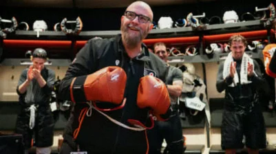 Flyers Honor Jason Myrtetus After Win Over Senators
