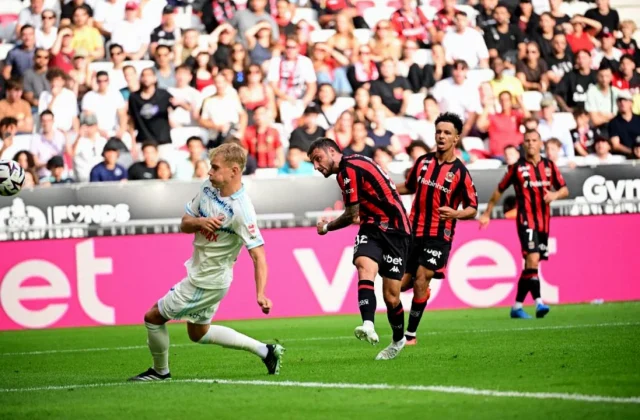 Jonathan Clauss’ Stunning Strike Seals Nice Win Over Strasbourg