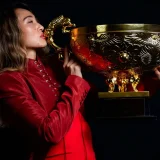 Zheng Qinwen Celebrates Breakthrough China Open Win in Vogue China