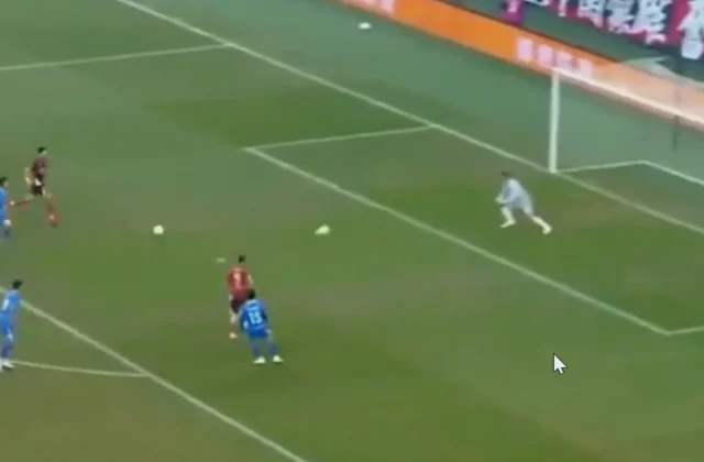 Two Balls Cross the Line in Shaanxi Union vs Foshan Match