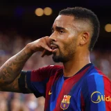 Gabriel Jesus Scores on First Barcelona Start in Getafe Win
