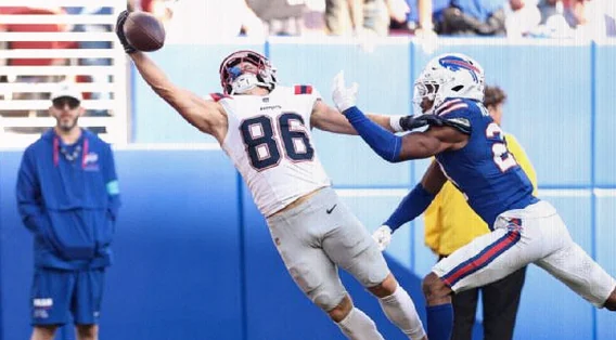 Efton Chism III’s Late TD Lifts Patriots Past Bills, Sparks Gardner-Johnson Feud