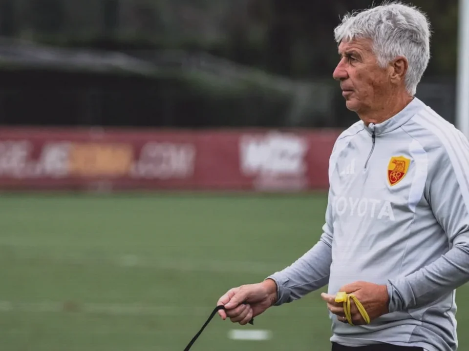 Roma Step Up Como Preparations with Sorianese Training Match