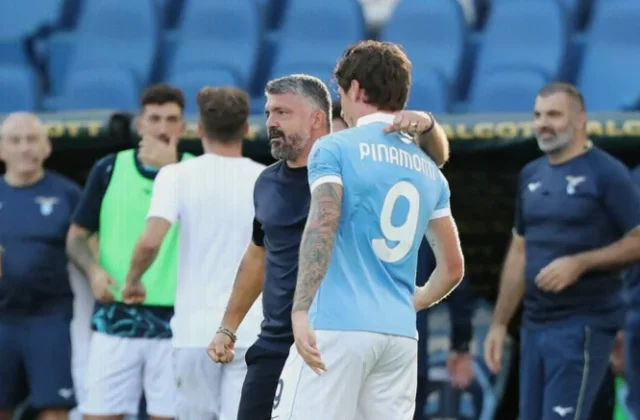 Gattuso’s Lazio Match Historic Start to Share Serie A Lead with Inter