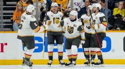 Golden Knights Rebound in Nashville With 5-2 Win Over Predators