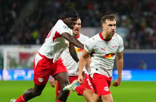 Johan Gruda Fires Leipzig to First Champions League Win Over PSV