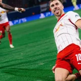 Brajan Gruda’s Late Goal Gives RB Leipzig 1-0 Win Over PSV