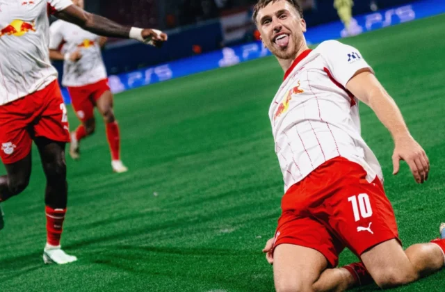 Brajan Gruda’s Late Goal Gives RB Leipzig 1-0 Win Over PSV