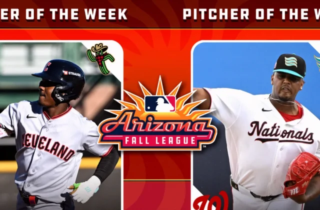 Welbyn Francisca, Jarlin Susana Earn Arizona Fall League Weekly Awards