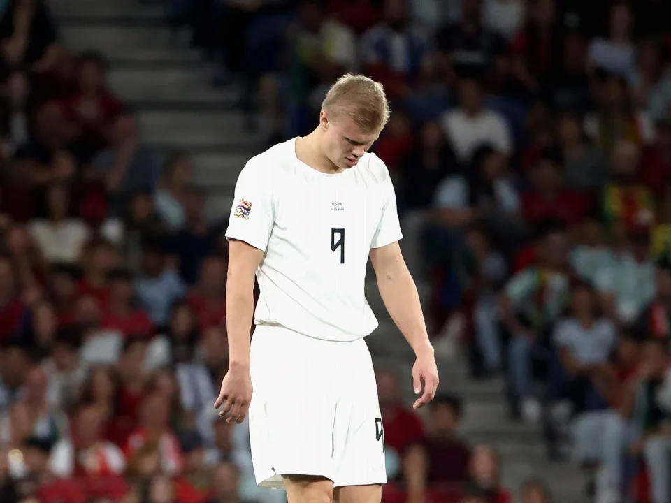 Haaland Forced Off Injured as Norway Lose 2-1 to Portugal
