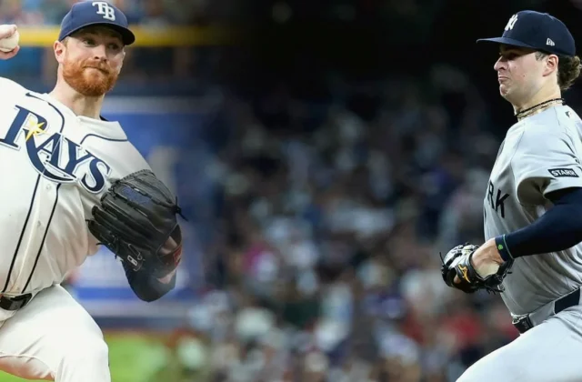 Gerrit Cole, Drew Rasmussen Set to Open Yankees-Rays ALDS