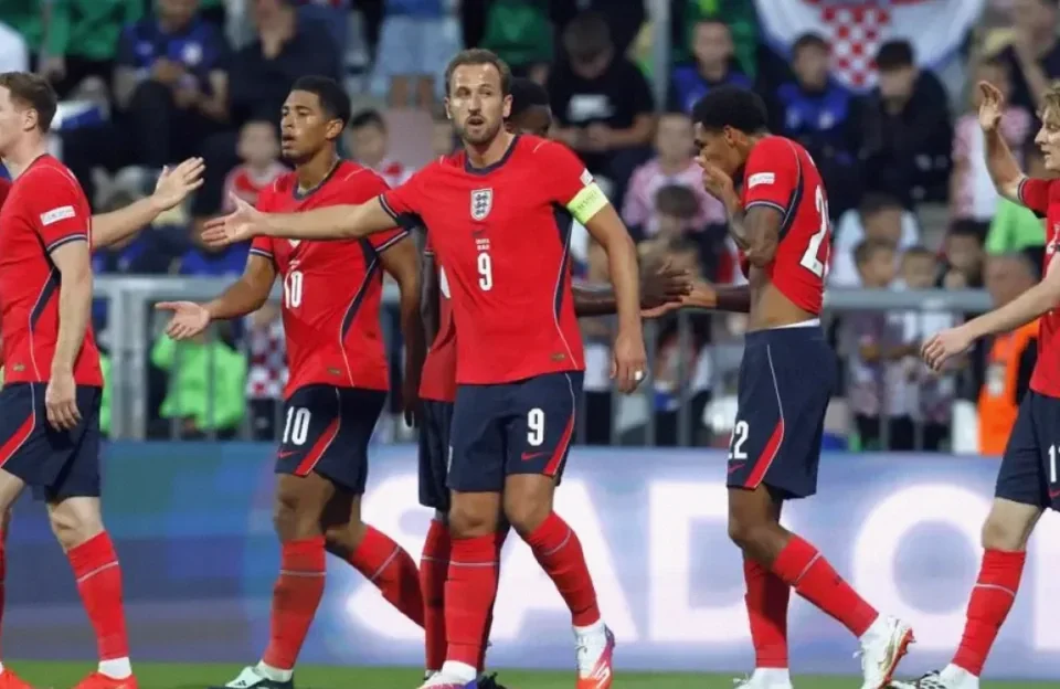 England Crush Croatia 7-0 as Kane and Saka Both Score Doubles