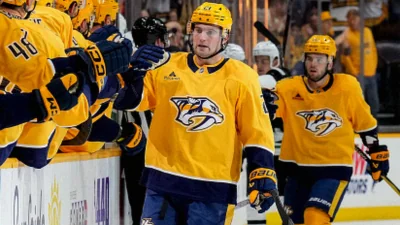 Nils Hoglander’s First Predators Goal Lifts Nashville Past Dallas